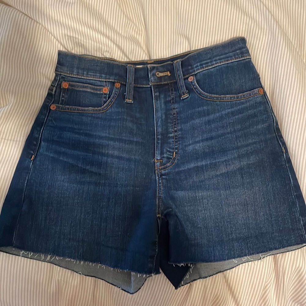 Madewell High Rise Denim Shorts